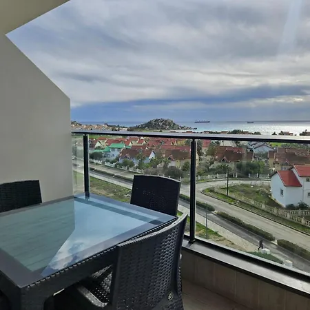 Apartmán Caesar Blue Large With Sea View And Aquapark Boghaz