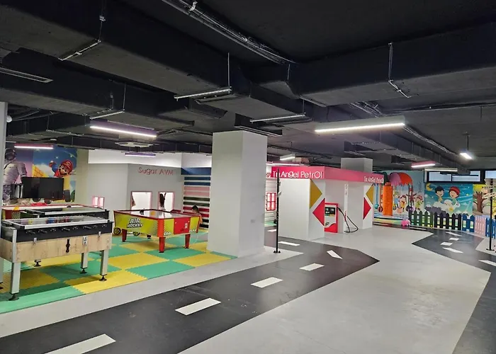 Caesar Blue Large With Sea View And Aquapark Apartmán