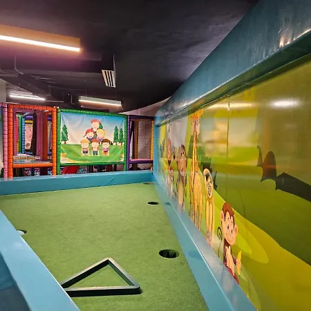 アパート Caesar Blue Large With Sea View And Aquapark Boghaz